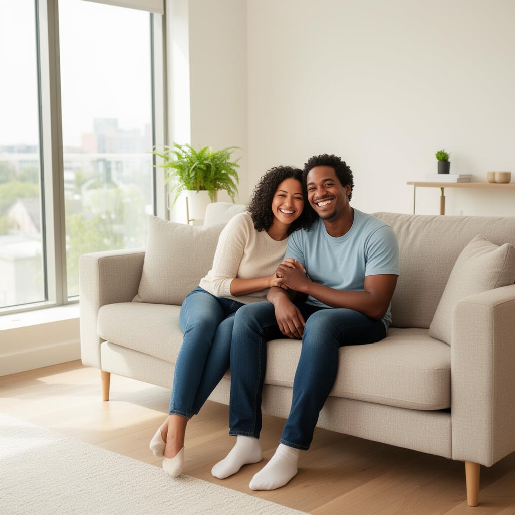 Happy True Haven customers in their clean home